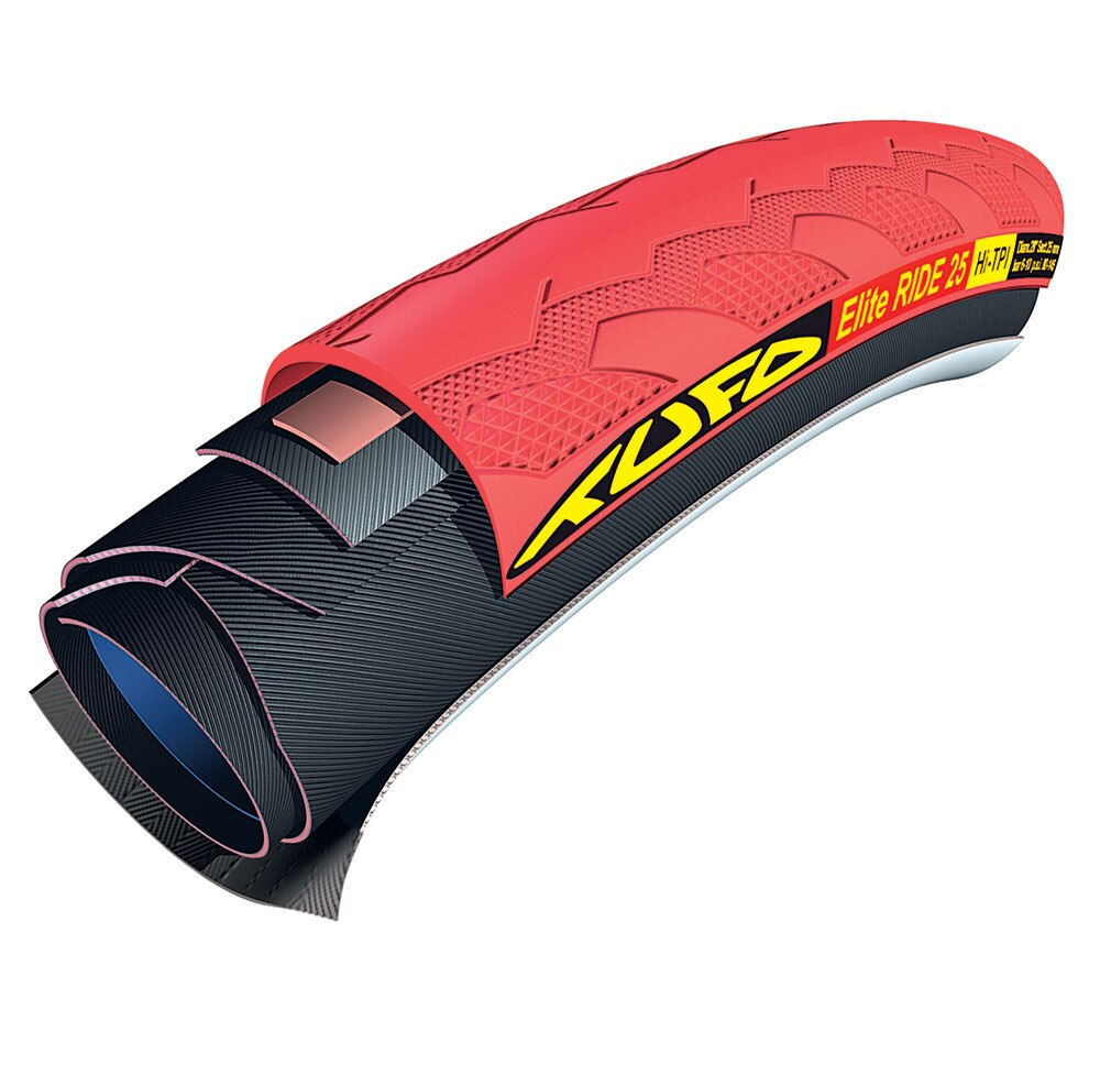 TUFO Tubular  700 x 23 ELITE RIDE 23 RED