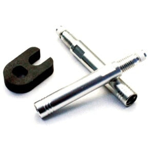 Aluminum Valve Extender Twin Pack w/valve key Presta Valve, 31mm, 1.5gms