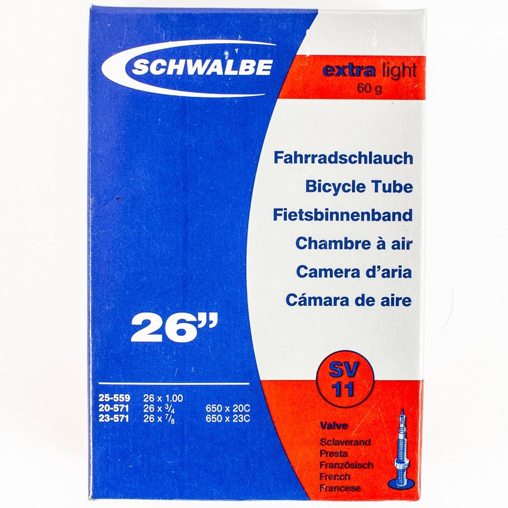 Tube 26 x 1.0 Pv 40mm Schwalbe