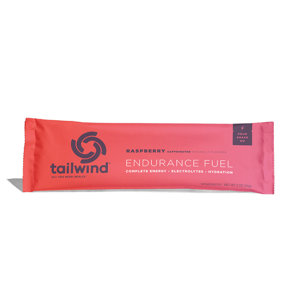 Tailwind Endurance Fuel - Single Serving - Raspberry Buzz (Caffeinated)