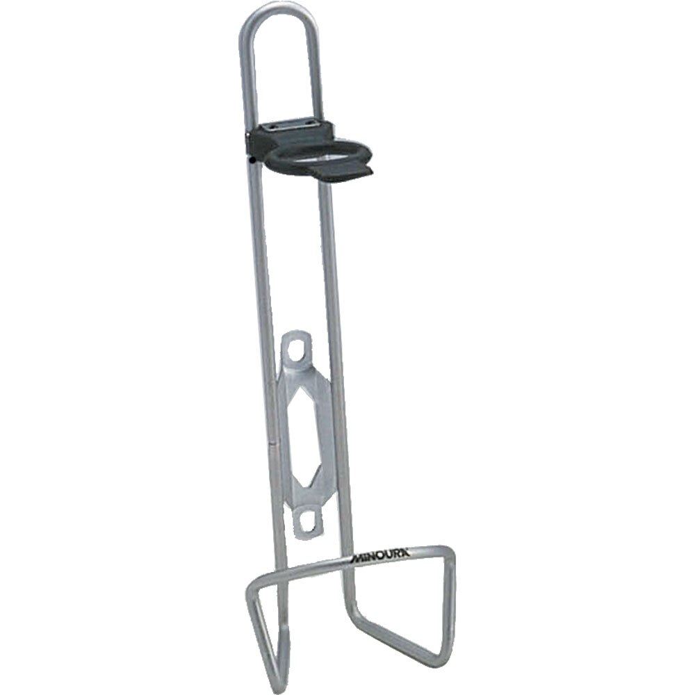 MINOURA AB-500 12oz BOTTLED WATER CAGE SILVER