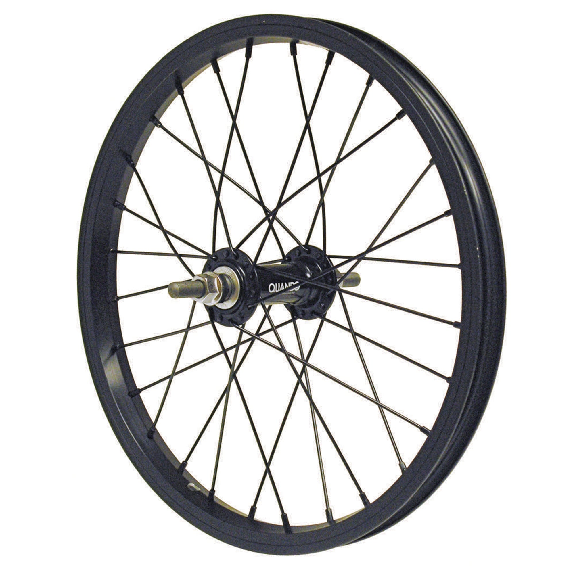 WHEEL AL 16" FRONT ALEX Z1000 BOLT-ON 3/8" BLACK