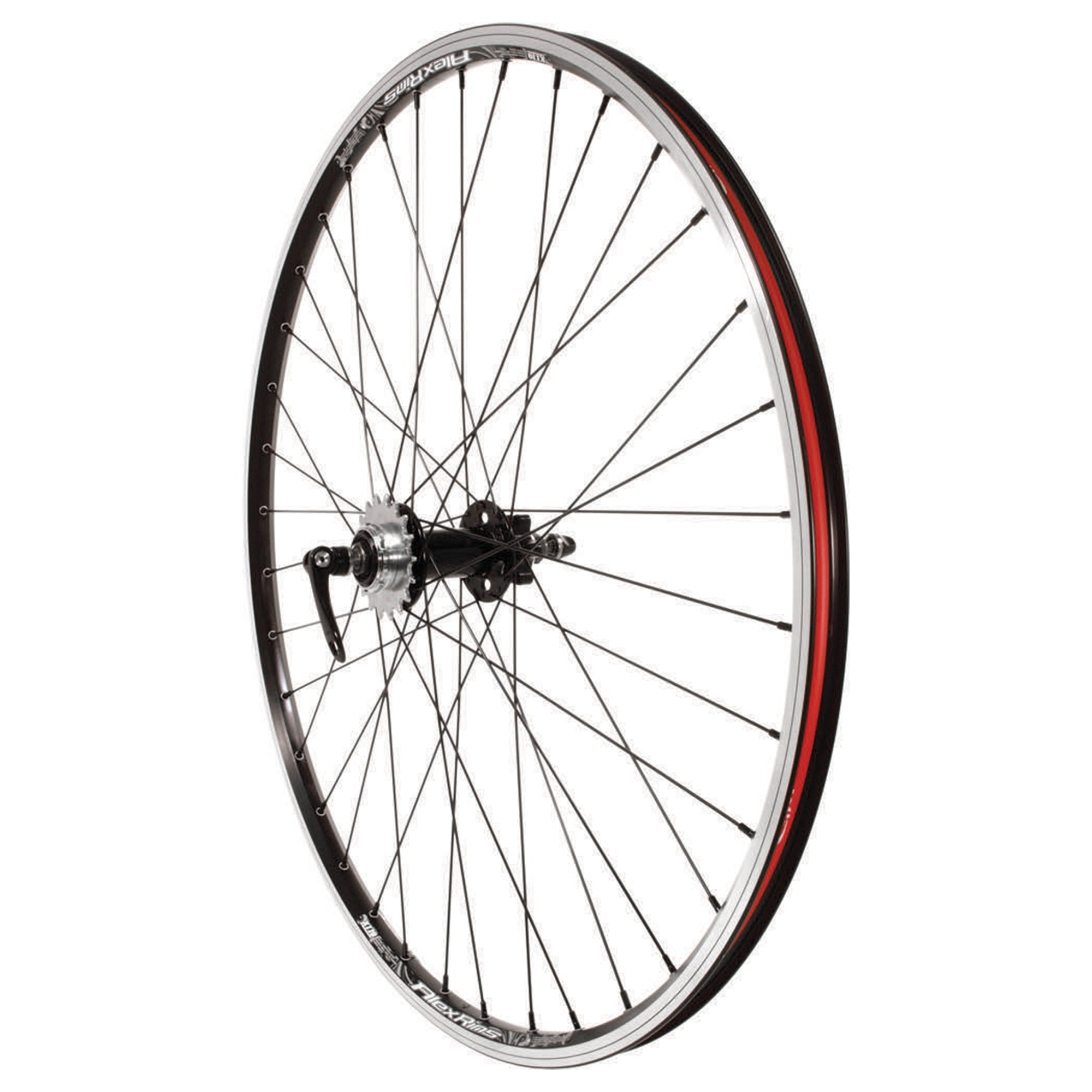 WHEEL AL 29/700 RR 1SP ALEX XT19/CASS 6-BOLT BLACK