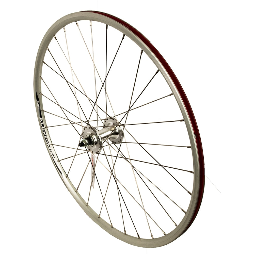 Action 650C Front Track Alex R450 SS Spokes Silver Wheel