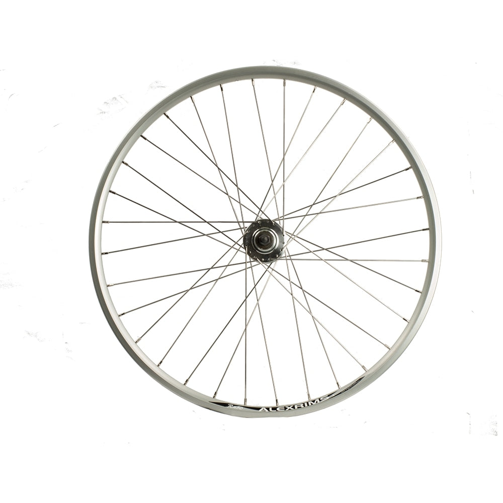 Action 650C Rear Track Alex R450 SS Spokes Silver Wheel