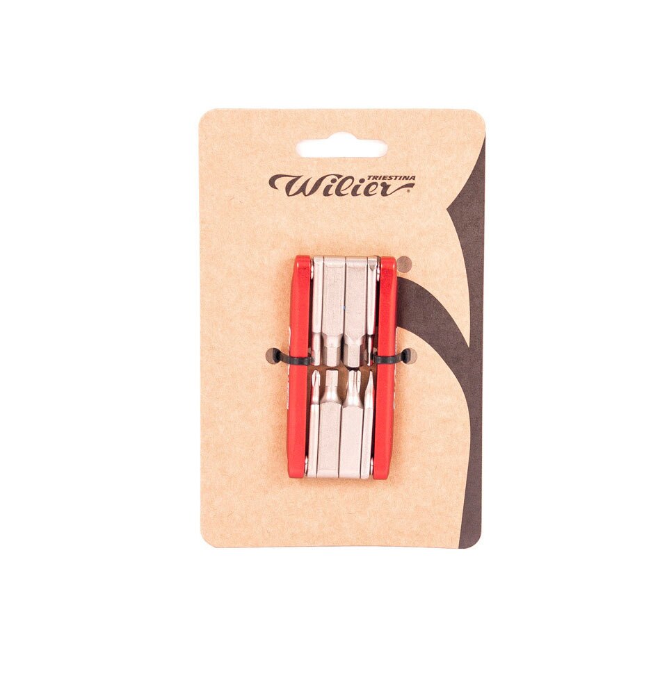 WILIER MULTI-TOOL 8 IN 1 ALLOY RED