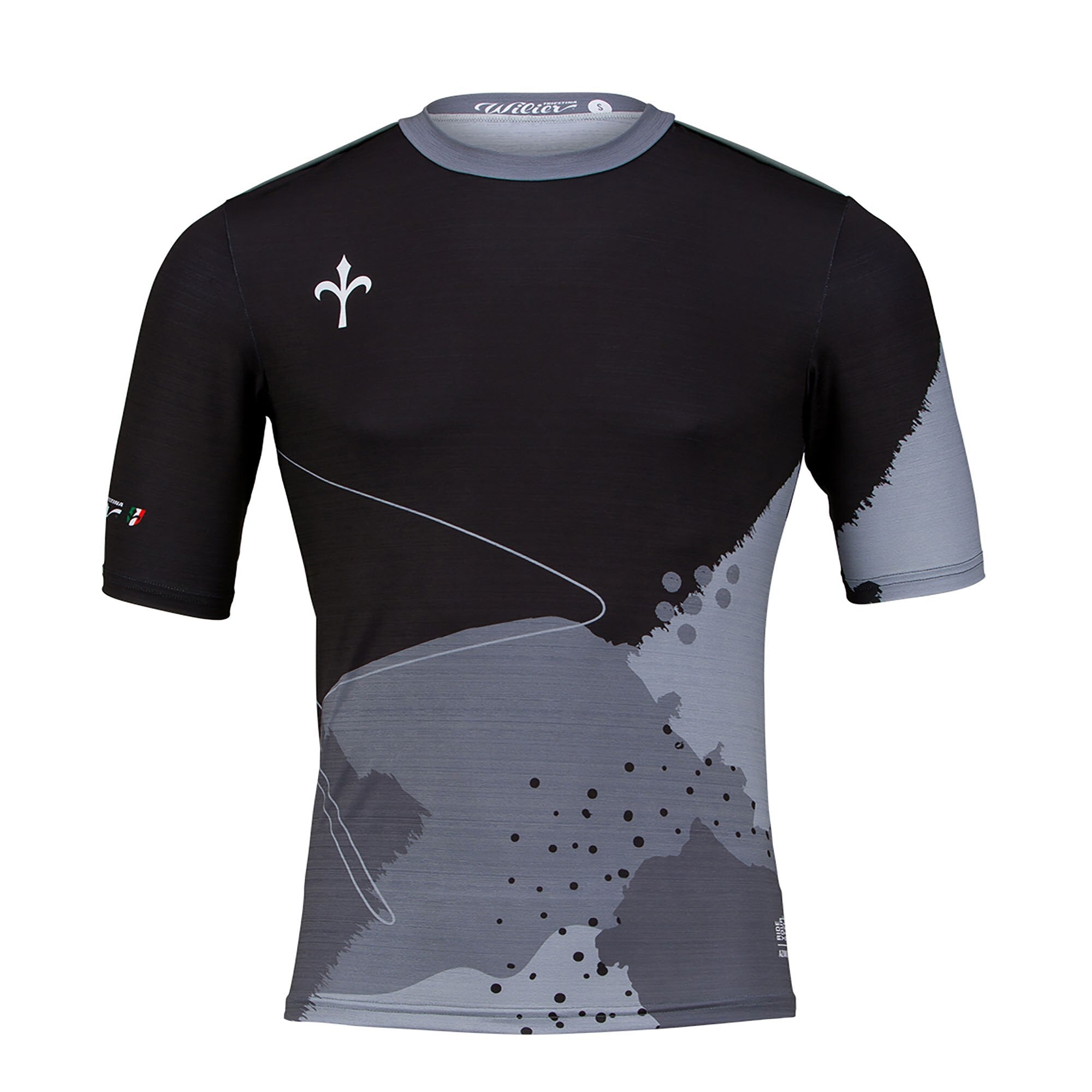 WILIER T-SHIRT GRAVEL AZIMUT BLACK